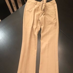 Express straight leg nude pants